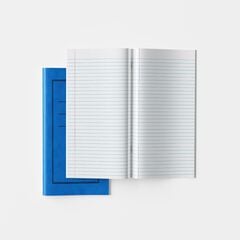 6.5''x 4'' Exercise Book 8mm Ruled Blue 48pg 50pk  6.5''x 4'' Exercise Book 8mm Ruled Blue 48pg 50pk  hi-res